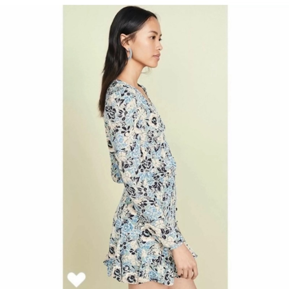 Veronica Beard Riggins Daisy Silk Blue Dress✨ - Picture 3 of 12